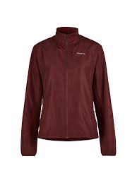 Craft Essence Wind Jacket 2 W C17236-4820 bordeauxrood lichtgewicht dames windjack