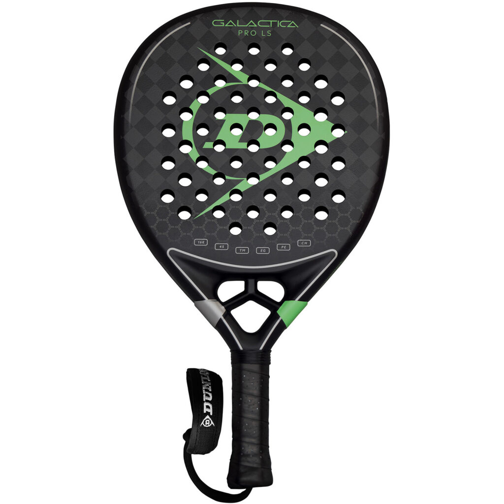 Dunlop Padel 25 Galactica Pro LS 10359941 hybride padelracket van 16K carbon