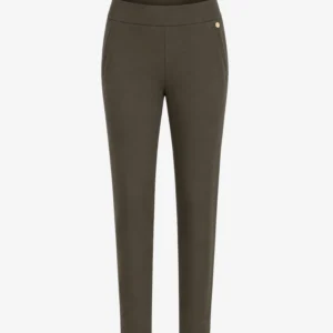 House of Gravity Performance Chino HG-617-2604-5030 Olivine Green olijfgroene dames sportbroek