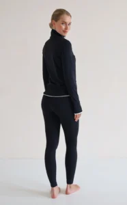 House of Gravity Contrast Performance Jacket HG-210-2604-1020 Black x White dames sportvest