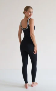 House of Gravity Divine Tank Top HG-318-2604-1020 Black x White dames tanktop met ingebouwde bh