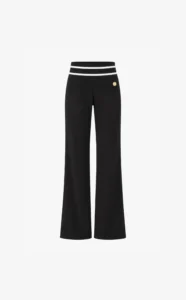 House of Gravity - Gravity Performance Trouser HG-617-2604-1020 Black x White soepele dames sportbroek