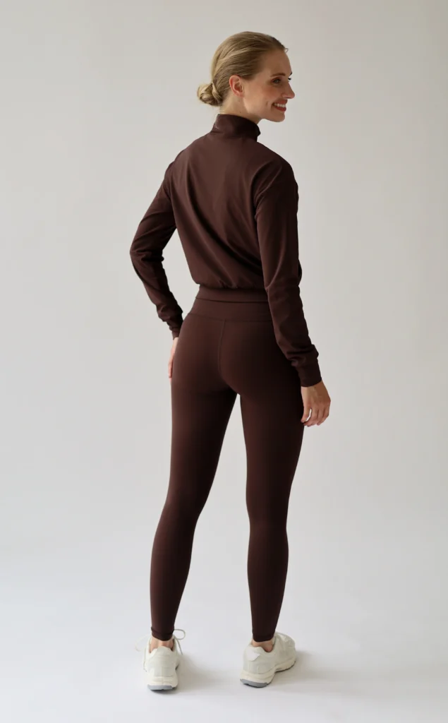 House of Gravity Jacket Cacao Brown HG-201-2504-4201 soepel bruin dames sportvest