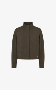 House of Gravity Oversized Active Jacket HG-212-2604-5030 Olivine Green olijfgroen dames sportjack