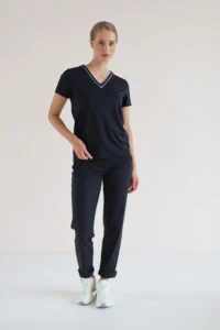 House of Gravity Performance Chino HG-617-2604-1000 Black Sapphire stijlvolle en elastische dames chino
