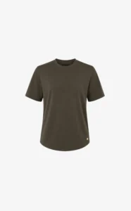 House of Gravity Active Basic Tee HG-400-2604-5030 Olivine Green olijfgroen dames sportshirt
