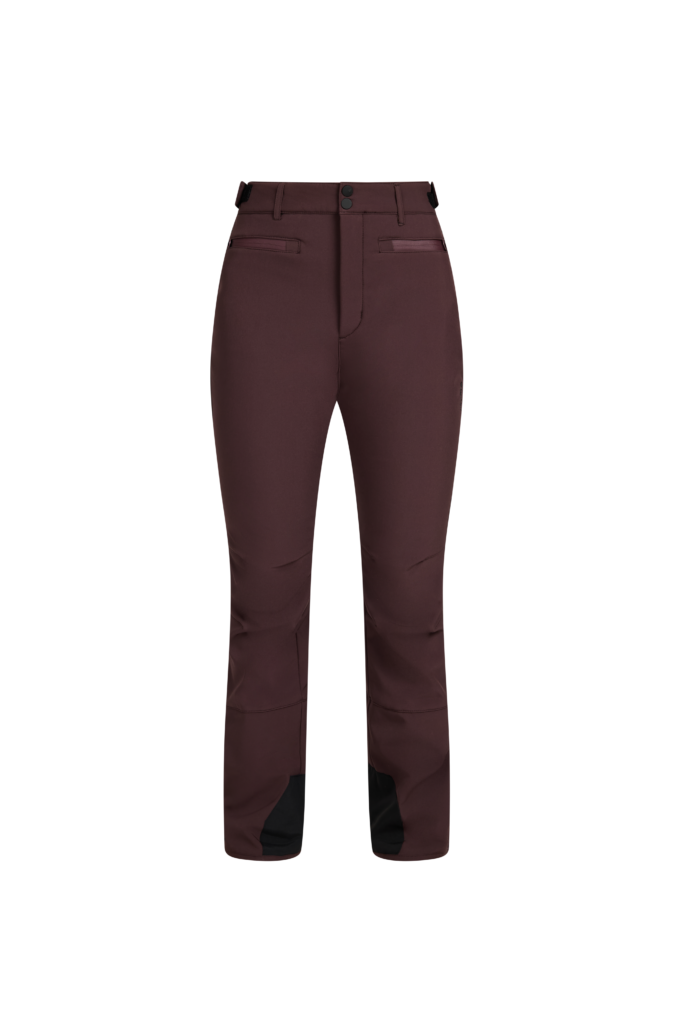 Brunotti coldlake women softshell pants 2522220217 4555 raisin dames skibroek softshell bordeaux paars