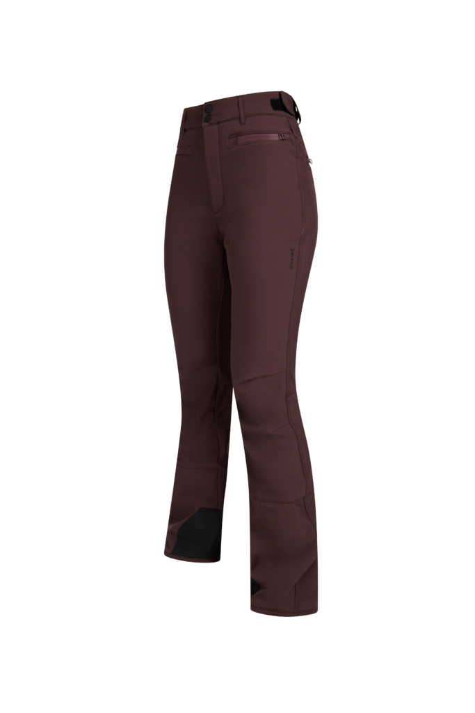 Brunotti coldlake women softshell pants 2522220217 4555 raisin dames skibroek softshell bordeaux paars