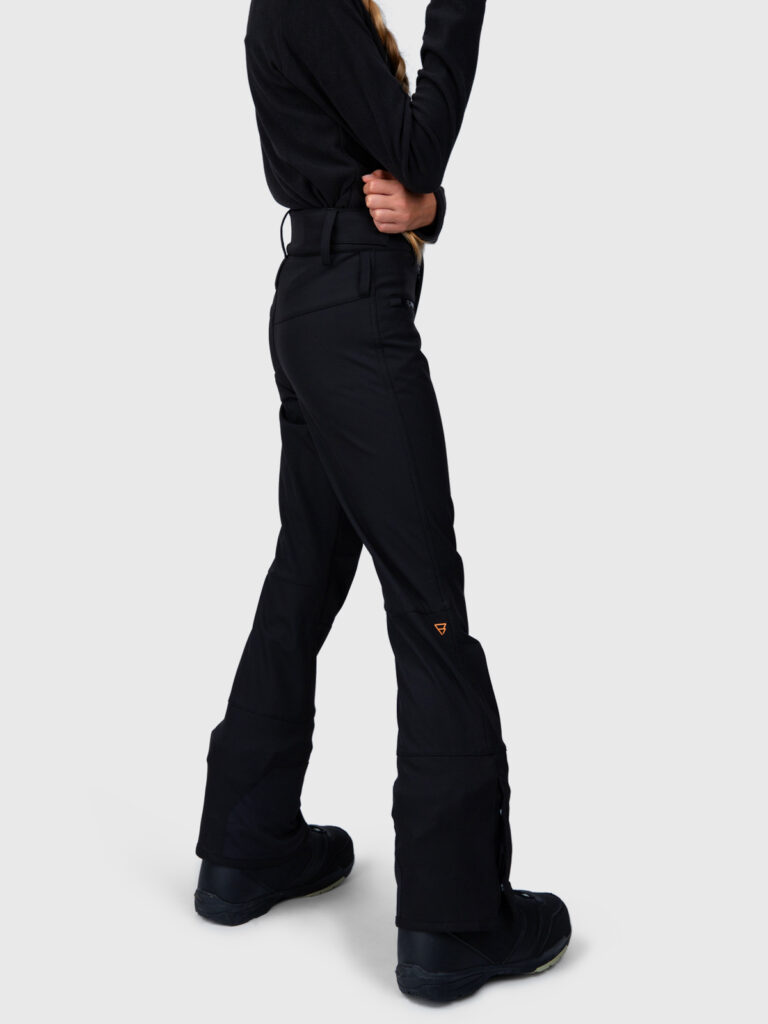 Brunotti 2524220421 coldlaky girls softshell pants 9999 black meiden skibroek