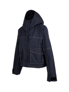 Brunotti lima denim women snow jacket 2622200135 7027 denim dames ski jas spijkerlook
