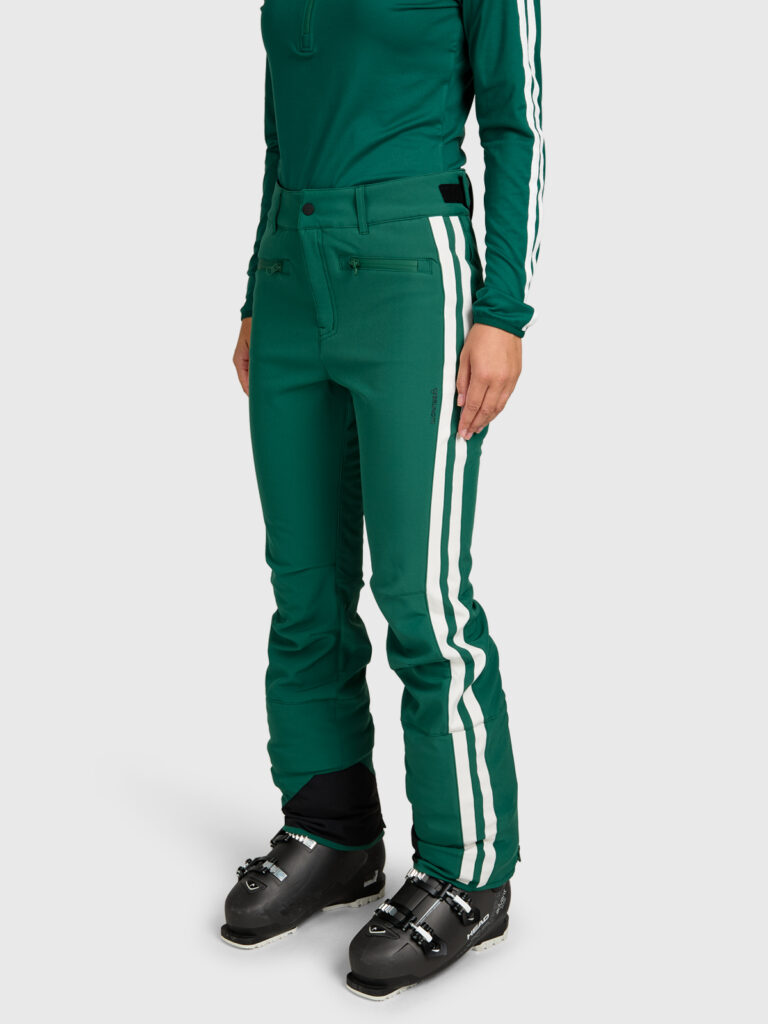 Brunotti lenny women softshell pants 2622220153 6991 hunter green dames skibroek softshell donkergroen