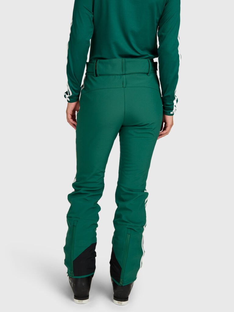 Brunotti lenny women softshell pants 2622220153 6991 hunter green dames skibroek softshell donkergroen