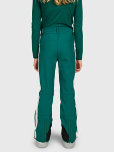 Brunotti lennys girls softshell pants 2624220215 6991 hunter green meiden skibroek softshell donkergroen