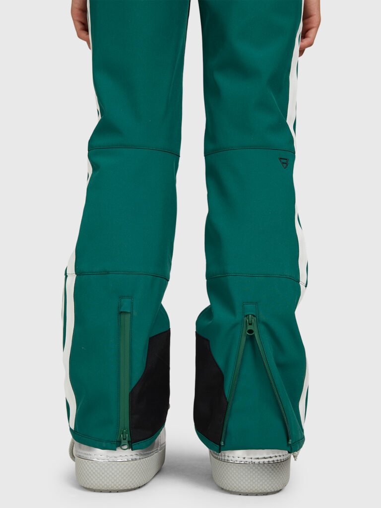 Brunotti lennys girls softshell pants 2624220215 6991 hunter green meiden skibroek softshell donkergroen