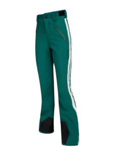 Brunotti lennys girls softshell pants 2624220215 6991 hunter green meiden skibroek softshell donkergroen