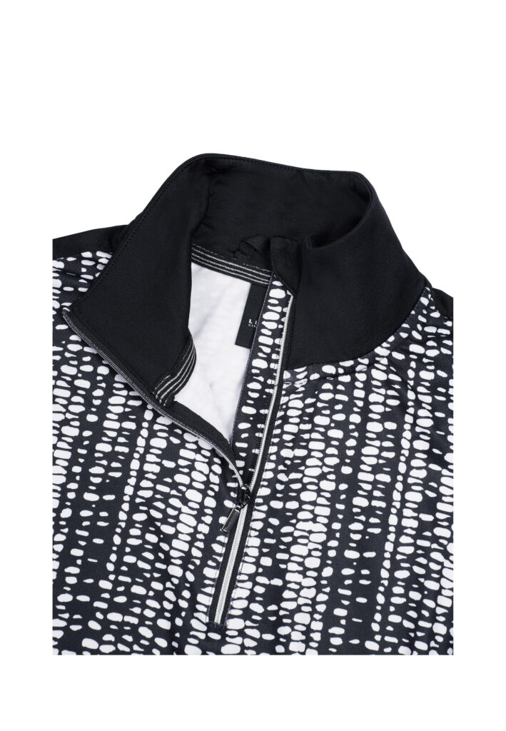 Luhta kanervala pully 232220435l 990 zwart dames ski pully skipully