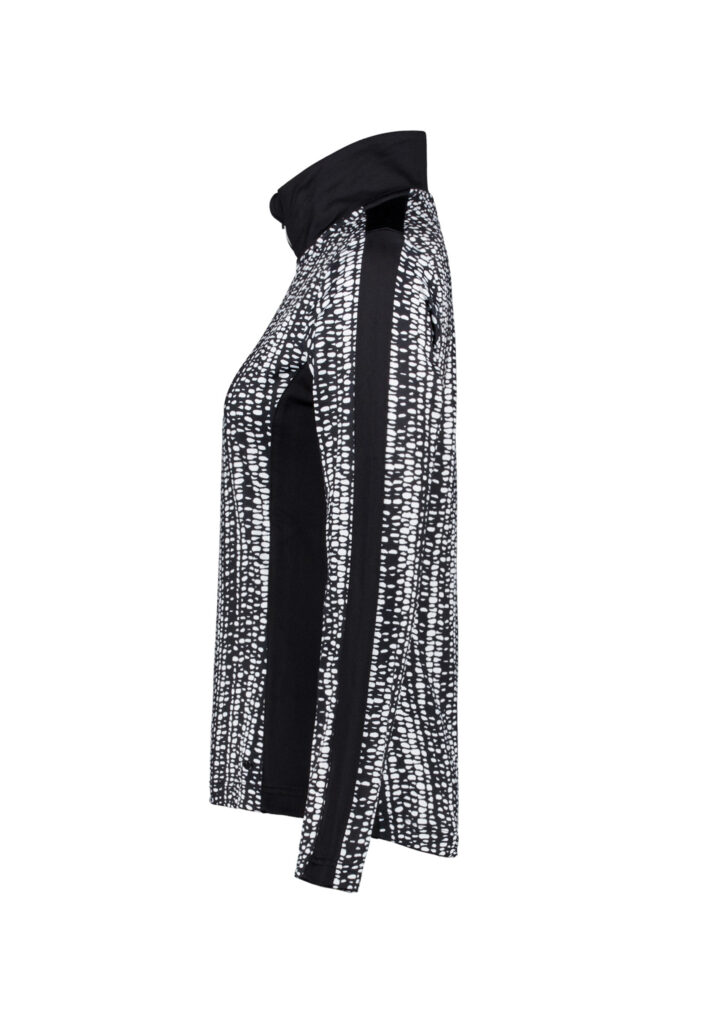 Luhta kanervala pully 232220435l 990 zwart dames ski pully skipully