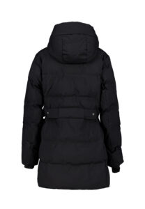 Luhta asiala 232452367l kleur 990 zwart dames winterjas outdoor jack