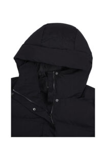 Luhta asiala 232452367l kleur 990 zwart dames winterjas outdoor jack