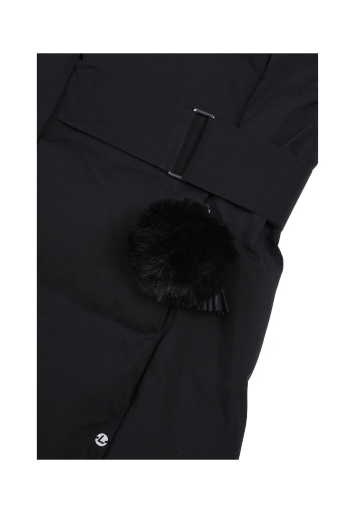 Luhta asiala 232452367l kleur 990 zwart dames winterjas outdoor jack