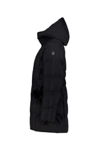 Luhta asiala 232452367l kleur 990 zwart dames winterjas outdoor jack