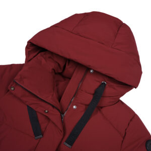 Luhta halla jas dames 232462367l kleur 670 bordeaux winterjas outdoor jack