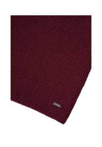 Luhta 232615300l 670 niiasto bordeaux red dames gebreide kol nekwarmer bordeauxrood
