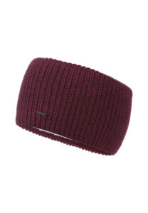 Luhta 232616300l 670 nummi headband bordeaux red dames hoofdband bordeauxrood fleece voering