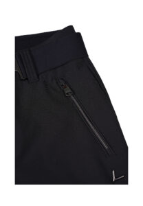 Luhta joentaus softshell trousers 232716380l 990 dames skibroek softshell zwart verlengd