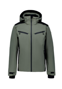 Icepeak 256120505i 519 farwell heren ski jas lichtgroen zwart waterdicht ademend