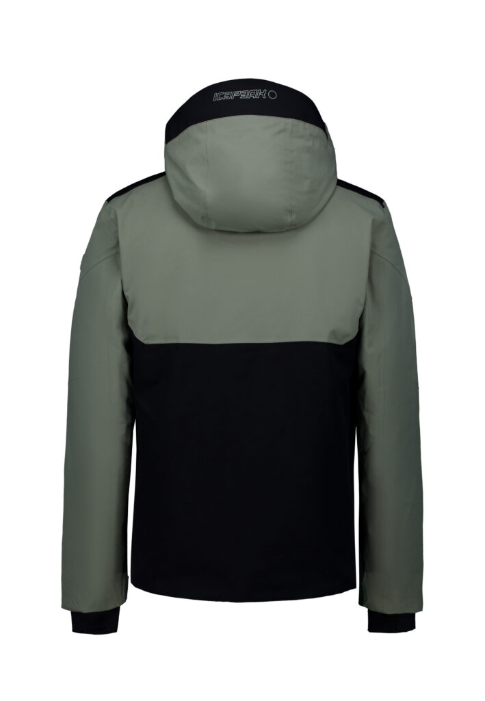 Icepeak 256120505i 519 farwell heren ski jas lichtgroen zwart waterdicht ademend