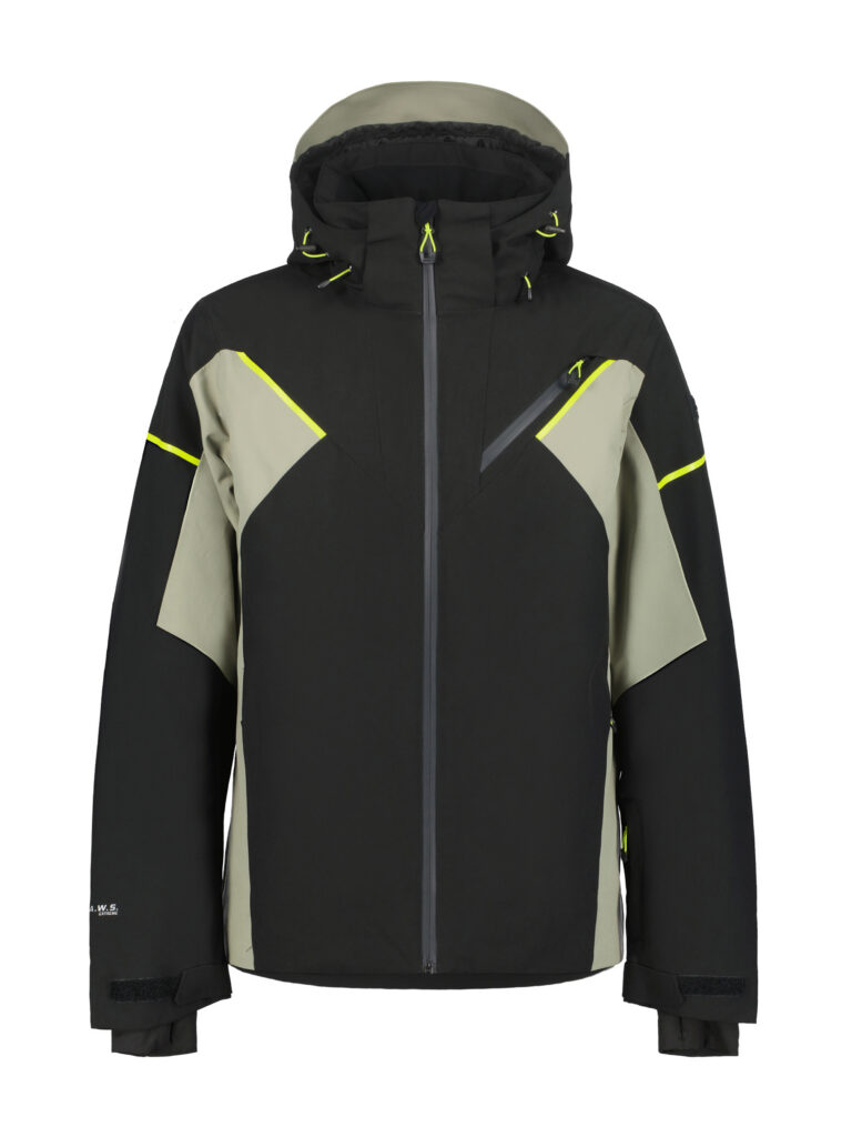 Icepeak fircrest 256124839i kleur 990 black heren jas winterjas outdoor jack