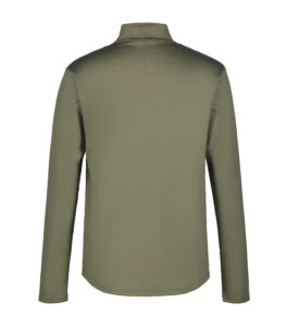Icepeak 257712584l 519 felsberg heren ski pully olijfgroen midlayer halvezip
