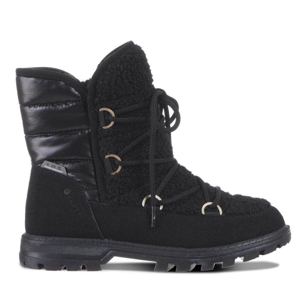 Luhta vuolas dames boots 275518 400 l 990 zwart damesschoenen winterschoenen outdoor