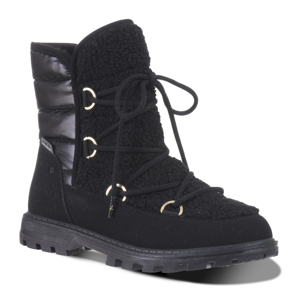 Luhta vuolas dames boots 275518 400 l 990 zwart damesschoenen winterschoenen outdoor