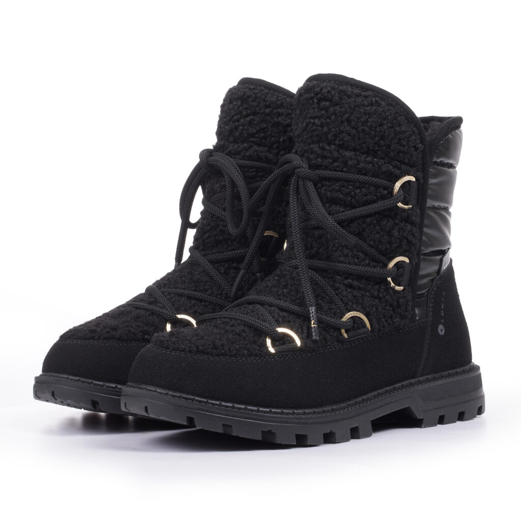 Luhta vuolas dames boots 275518 400 l 990 zwart damesschoenen winterschoenen outdoor