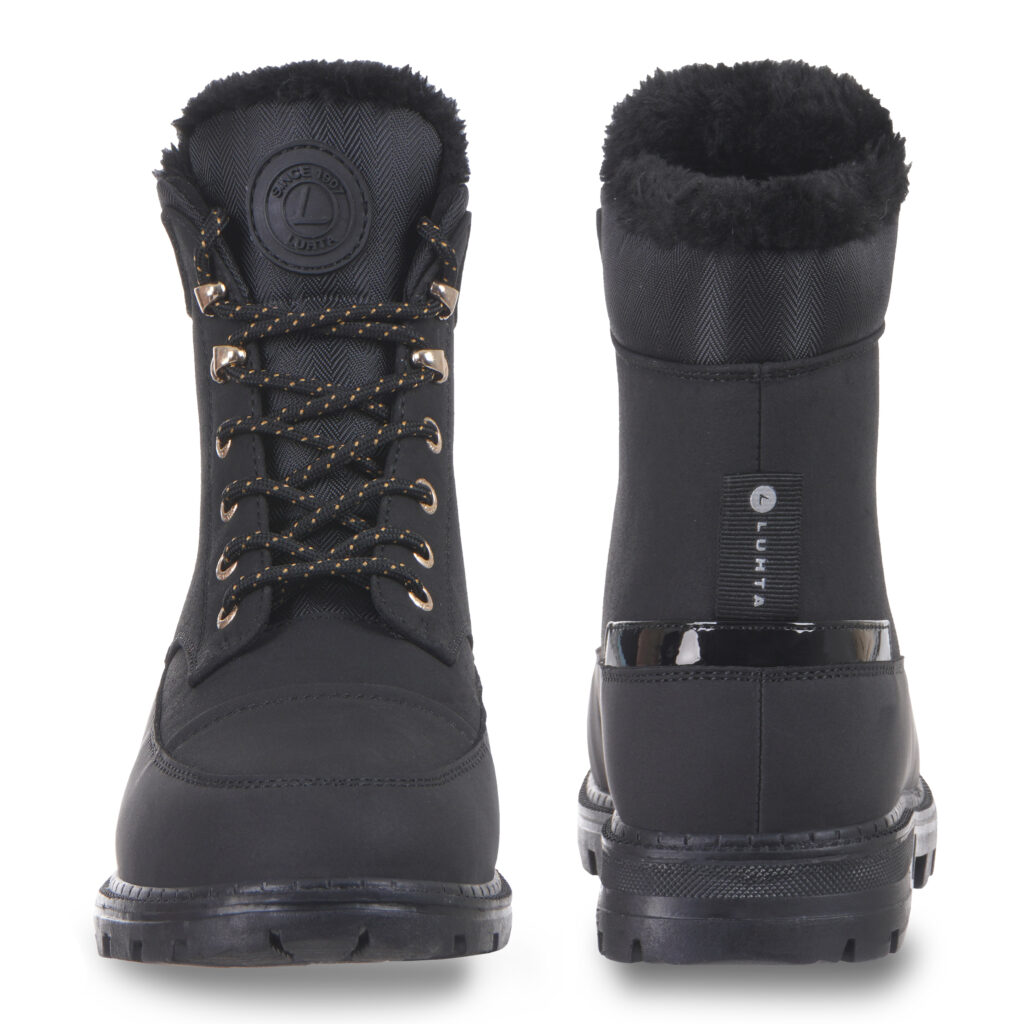 Luhta reilu ms dames boots 075562 400 l 998 zwarte damesschoenen winterschoenen outdoor