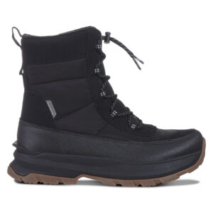 Icepeak Almelo MR 278270100I 990 Black zwarte heren snowboot met warme voering en profielzool