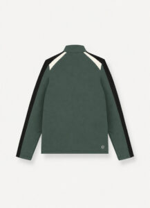Colmar fullzip three-colored stretch fleece 830000001 5WU 784 huntergreen black white heren ski-vest