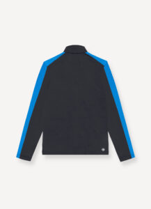 Colmar fullzip three-colored stretch fleece 830000001 5WU 99 black digitalblue dune heren ski-vest