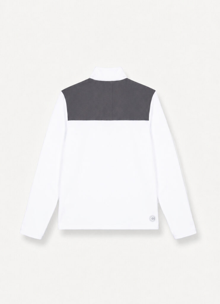 Colmar thermal stretch ski jersey 830000002 5WU 01 white darksteel black heren ski-pully