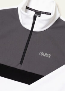 Colmar thermal stretch ski jersey 830000002 5WU 01 white darksteel black heren ski-pully