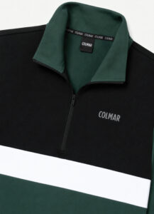 Colmar thermal stretch ski jersey 830000002 5WU 784 huntergreen black white heren ski-pully
