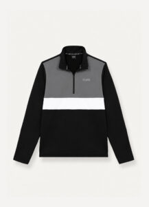 Colmar thermal stretch ski jersey 830000002 5WU 99 black darksteel white heren ski-pully
