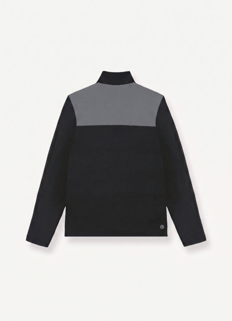 Colmar thermal stretch ski jersey 830000002 5WU 99 black darksteel white heren ski-pully
