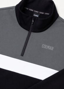 Colmar thermal stretch ski jersey 830000002 5WU 99 black darksteel white heren ski-pully