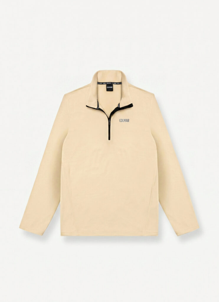 Colmar stretch fleece pully 830000021 5WU 234 dune heren ski-pully