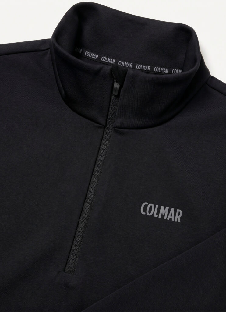 Colmar stretch fleece pully 830000021 5WU 99 nero heren ski-pully