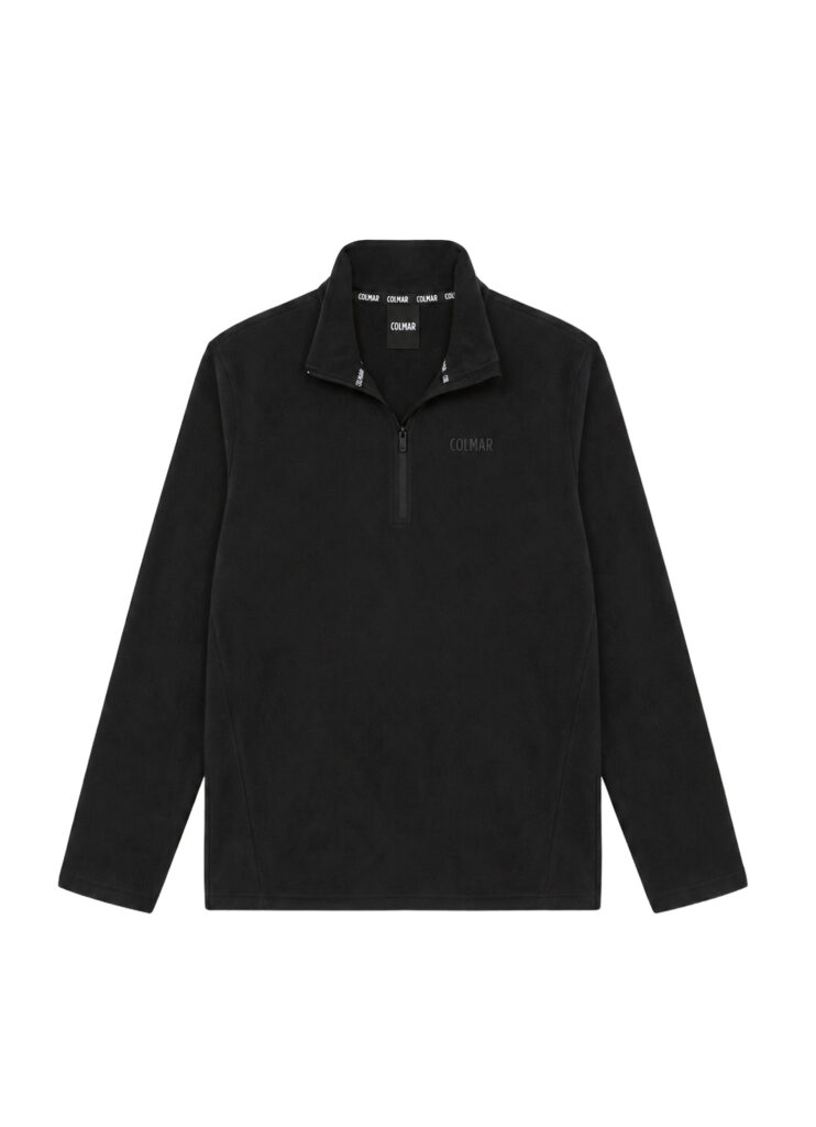 Colmar stretch fleece pully 830000021 5WU 99 nero heren ski-pully