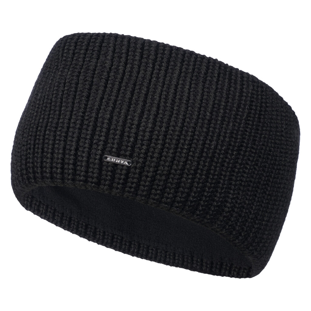 Luhta 23261300l 990 nummi headband black dames hoofdband zwart fleece voering